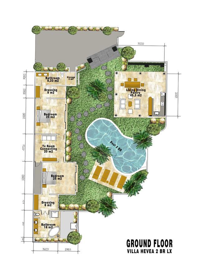 Hevea Villas Seminyak Exterior foto